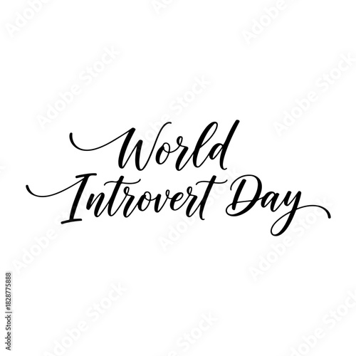 World introvert day