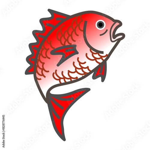 鯛のクリップアート