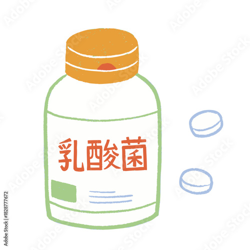 乳酸菌のサプリメント