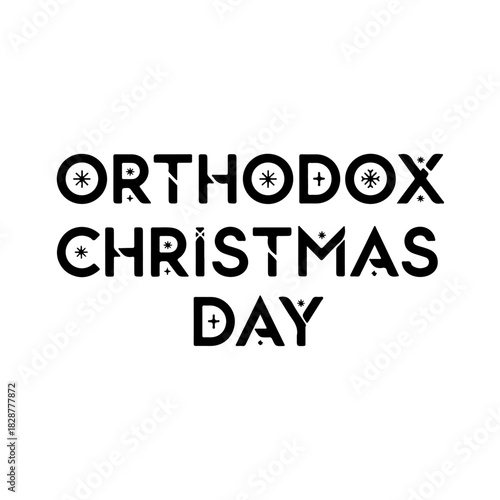 Orthodox christmas day