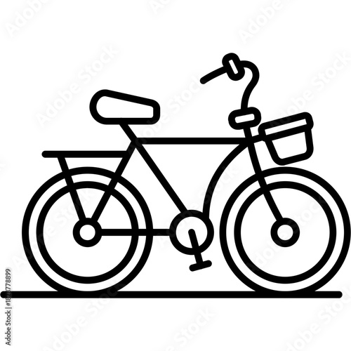 Bicycle Outline Icon