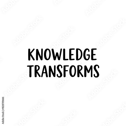 Knowledge transforms text
