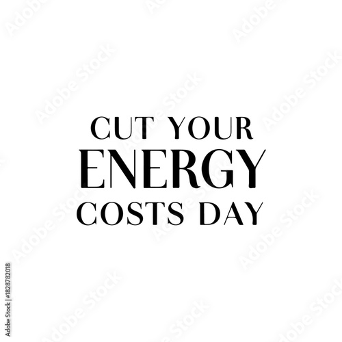 Cut your energy costs day