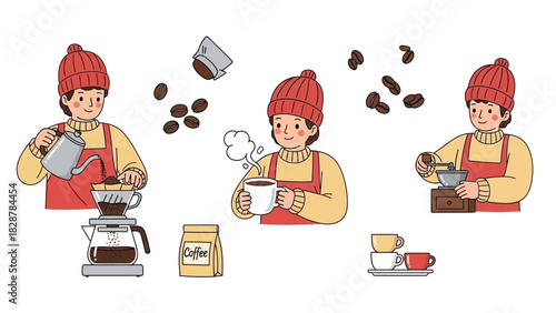 The Art of Pour Over Coffee A Hand-Brewed Morning Ritual with Freshly Roasted Beans