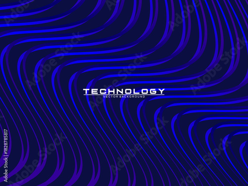 Premium background design with dark blue luxury motif. Vector horizontal template, for digital lux business banners, contemporary formal invitations, luxury vouchers, gift certificates, etc.	