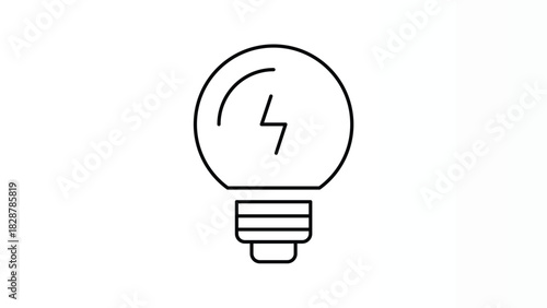Bright Idea Lamp Symbol for Creativity, Innovation, and Business Problem Solving