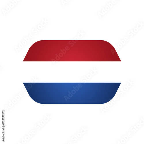 Stylized Curved NETHERLANDS Flag Icon , Modern NETHERLANDS Emblem, Clean Shape, High-Quality PNG Free Download Stylized Curved NETHERLANDS Flag Icon , Modern NETHERLANDS Emblem, Clean Shape, High-Quality PNG - GFXLoad