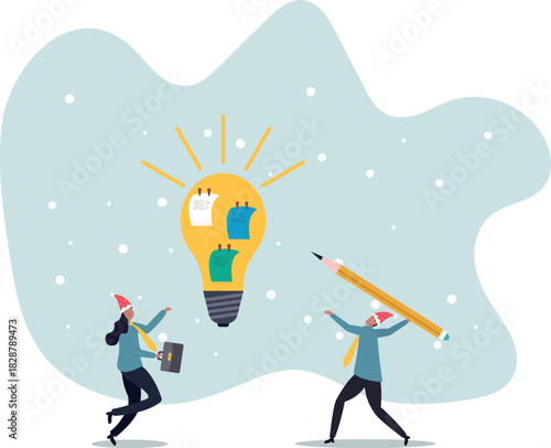Ideation, brainstorming to gather new idea, effective meeting discussion, team members discover solution, scrum .about a man and his life.