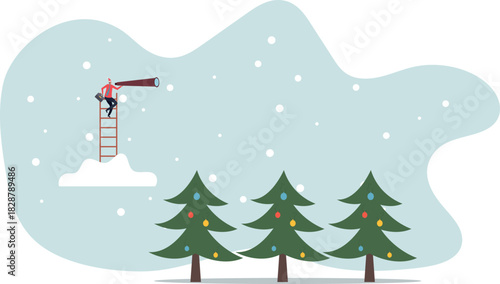 Success ladder for business opportunity, looking for new job or career path,about a man and his life.