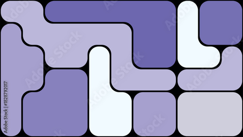 Abstract geometric grid pattern with vibrant color accents