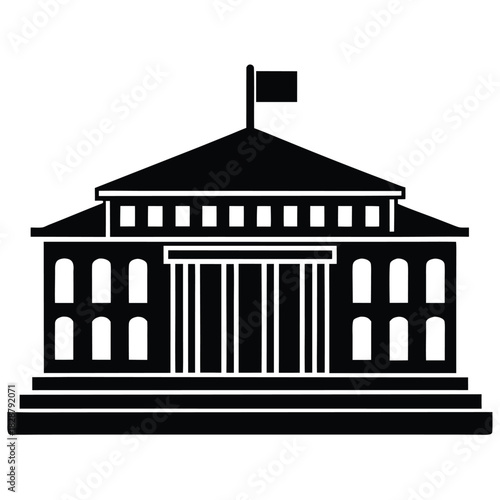 vector illustration of a building