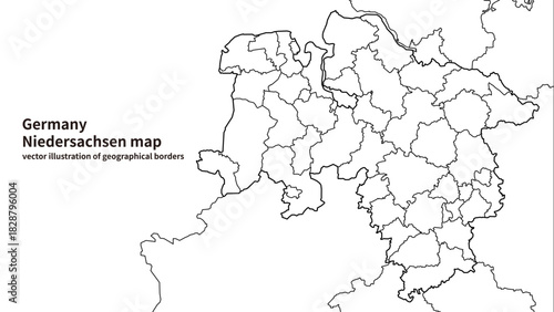 Niedersachsen Map – Detailed Map of Lower Saxony, Germany