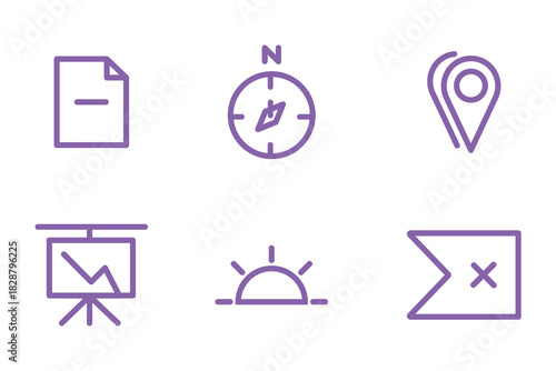 Essential Web and App UI Vector Icons Collection