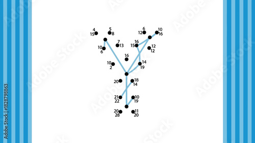 Connect the Dots Puzzle Game Illustration