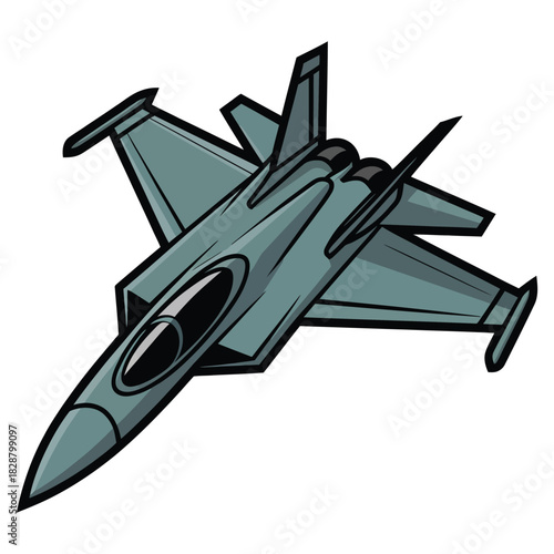 military jet fighter