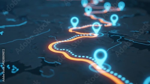 Global Connectivity A Digital Journey Across Continents