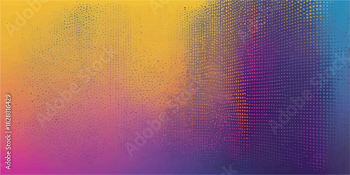 Abstract luminous color wash combining intense magenta and violet shades in a dreamy gradient background.
