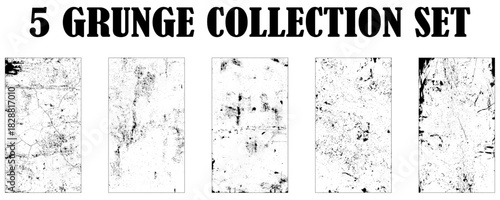 Grunge Dust and Scratches Texture Overlay for Graphic Design. Simply Place illustration over any Object to Create grungy Effect.