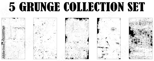 Abstract Grunge Background Texture Set for graphic designer .simply place illustration over any Object