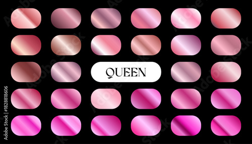 Rose Gold Gradients Backgrounds and Textures Collection for Design Projects