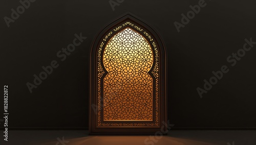 window in the mosque