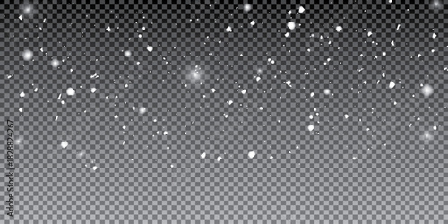 snowfall winter nature background