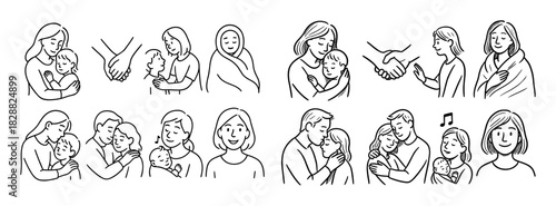 Heartfelt Sketch Icons