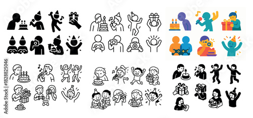 Celebrating diverse birthdays in icons