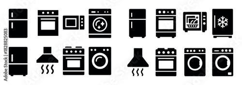 Kitchen Appliance Icons