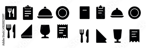 Restaurant Icon Set