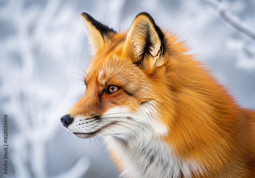 Fototapeta premium Winter Fox Portrait