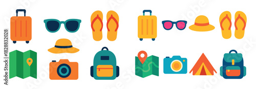 Summer Vacation Icons