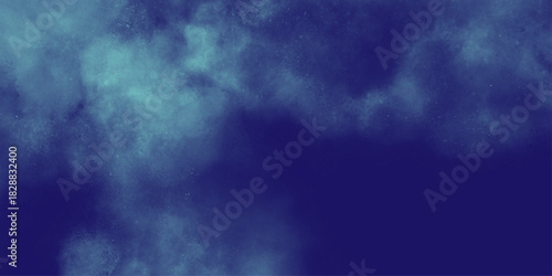 Abstract digital painted blue cloud texture. Can be use as kate photo background or cloud abstract, Blue fog and mist effect on black background. Smoke texture . Design element ,.

