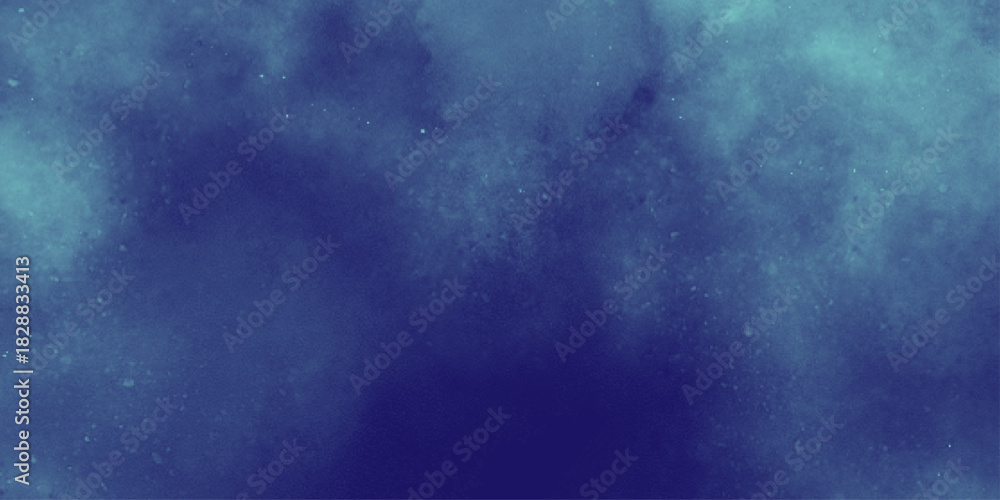 Fototapeta premium Abstract digital painted blue cloud texture. Can be use as kate photo background or cloud abstract, Blue fog and mist effect on black background. Smoke texture . Design element ,.