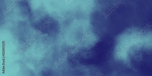 Abstract digital painted blue cloud texture. Can be use as kate photo background or cloud abstract, Blue fog and mist effect on black background. Smoke texture . Design element ,.


