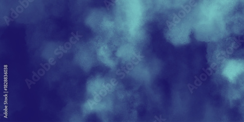 Abstract digital painted blue cloud texture. Can be use as kate photo background or cloud abstract, Blue fog and mist effect on black background. Smoke texture . Design element ,.

