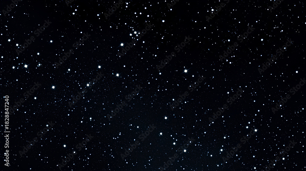 Obraz premium Discover this photo of a starry night sky with white background, perfect for overlay in your designs.
