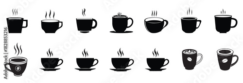  Premium Hand Drawn Coffee Cup 