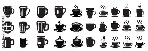  Premium Hand Drawn Coffee Cup 