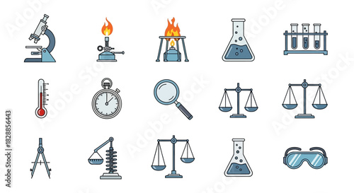 Science Lab Equipment - A Collection of Essential Tools.
