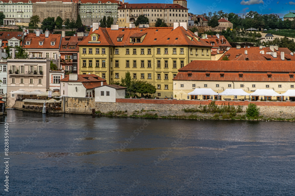 Fototapeta premium Colorful Prague houses