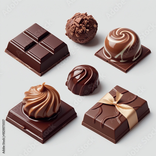 Sweet Confectionery Chocolate Mix PNG