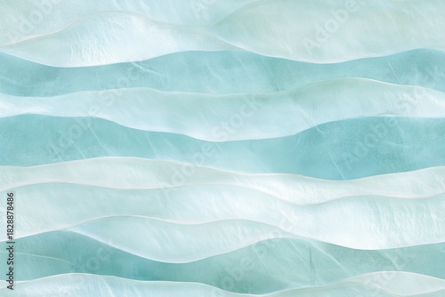Wallpaper Mural Serene abstract seamless pattern of flowing waves for design projects Torontodigital.ca