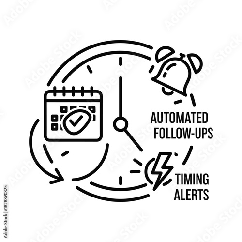 Fishing Reel with Casting Line Icon