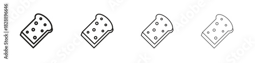 Sandwich icons. premium symbol. Vector sign icon logo template.