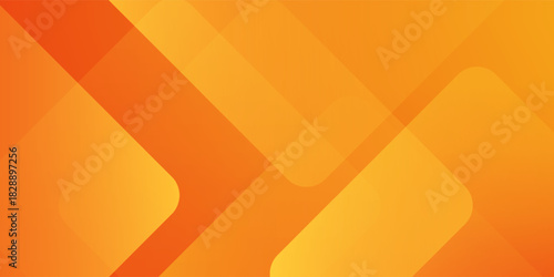Abstract orange and yellow geometric background. Modern concept for graphic design, background, web design, poster, banner, book, slideshow. Vector illustration