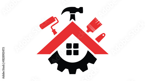 House improvement service icon