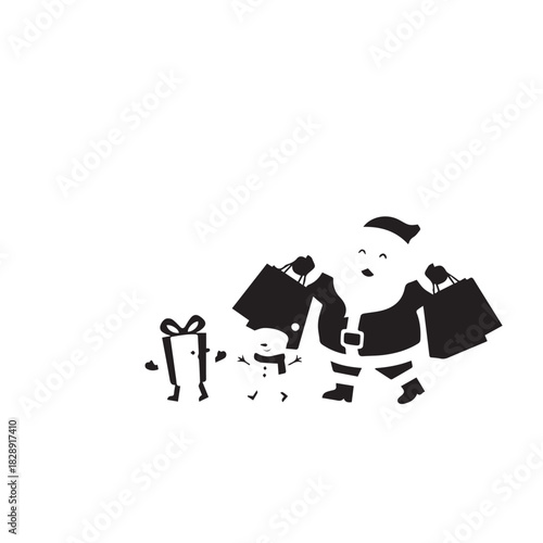 Cartoon vector illustration of a running businessman with a briefcase on his head symbolizing the struggle for success in the office