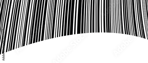Barcode isolated on color background. Code stripes sticker. Barcode labels, customers qr code.