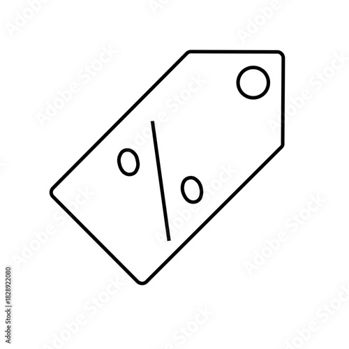 Domino tile game piece dots outline icon vector for apps